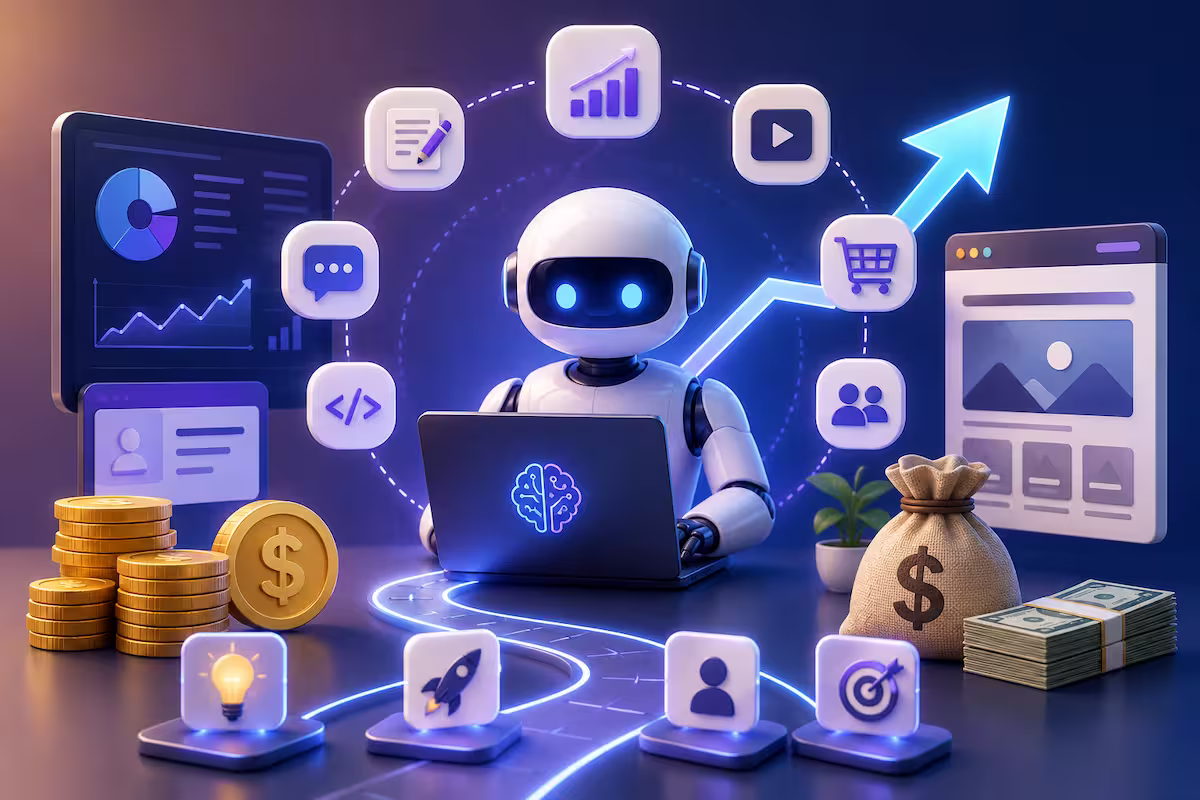 Make Money with AI: 15 Proven Strategies to Build Income Streams in 2026